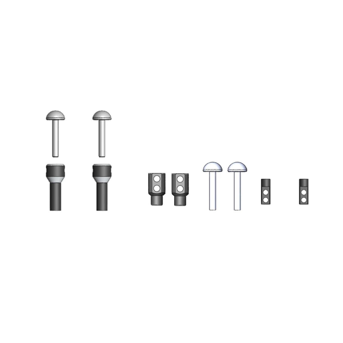 TG Rracing MAGNETIC BODY MOUNT SET FOR 1/24 1/28 RC Car