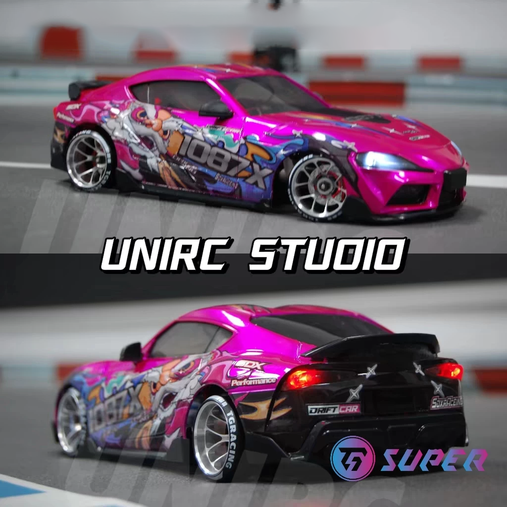 TG Super RWD AWD Plastic Body Shell Wheelbase 108 mm Front: 84.7 mm Rear: 85.4 mm