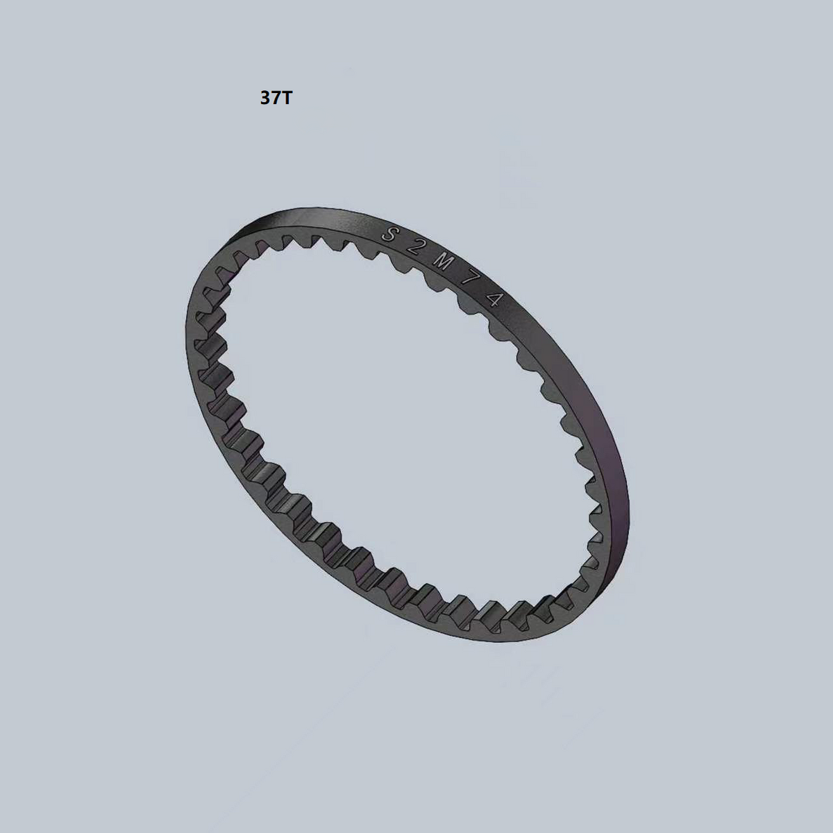 Universal Curved-Tooth Belt for Mini-Z/RC Cars 33T/34T/36T/37T