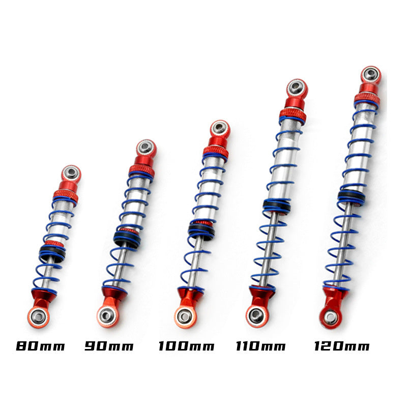 1/10 RC Crawler Dual-Stage Dual Spring Oil Shock Absorbers (80-120mm) for TRX4 SCX10 D90
