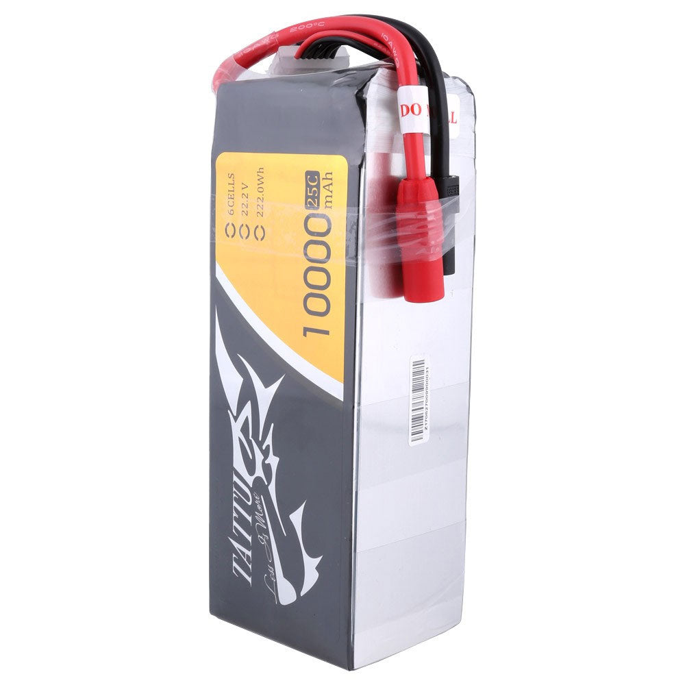 Tattu G-TECH 6S 10000mah 25C 22.2V Lipo Battery Pack