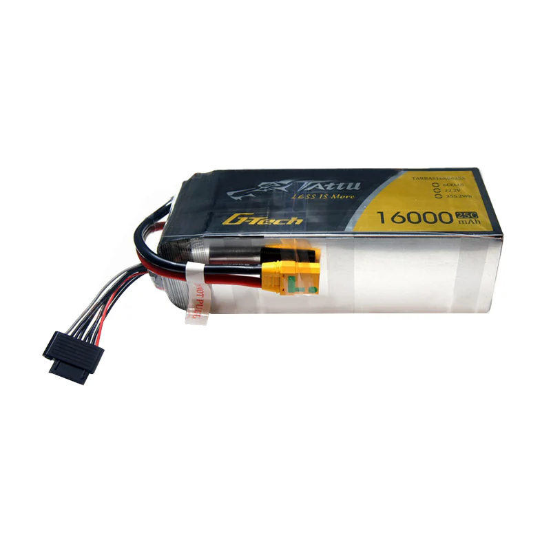 Tattu G-TECH 6S 16000mAh 15C 6S1P Lipo Battery Pack