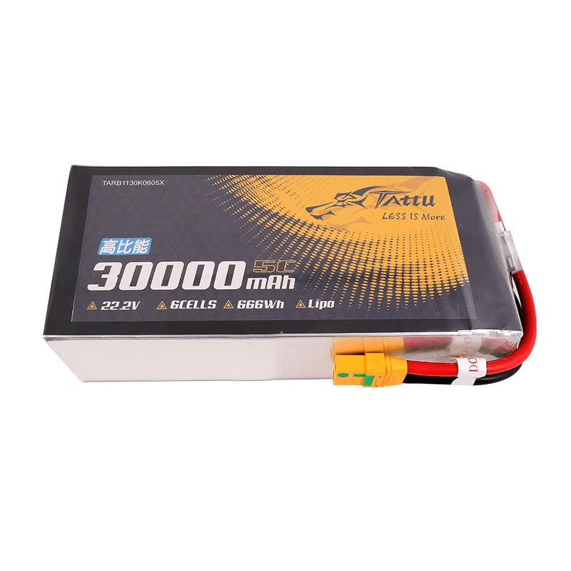 Tattu NCM 811 Semi-Solid 30000mah 6S 22.2V 5C Lipo Battery for UAV Agriculture Drones
