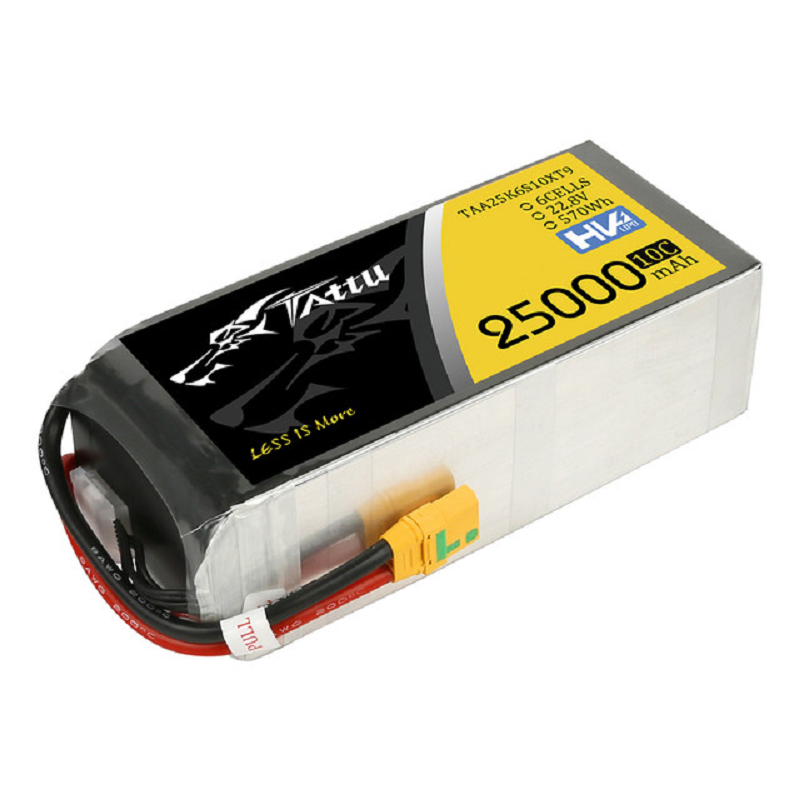 Tattu HV2.0 25000mAh 22.8V 10C 6S LiPo Battery