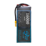 XINGTO 6S 22.2V 16000mah 10C Lipo Battery High Density Semi Solid-State Lithium Battery