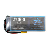 XINGTO 6S 22.2V 22000mah 10C Lipo Battery High Density Semi Solid-State Lithium Battery