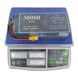 XINGTO 6S 22.2V 30000mah 10C Lipo Battery High Density Semi Solid-State Lithium Battery