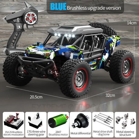 SCY 16106 PRO 1/16 4WD Drift Brushless Electric Off-Road RC Desert Car Crawler