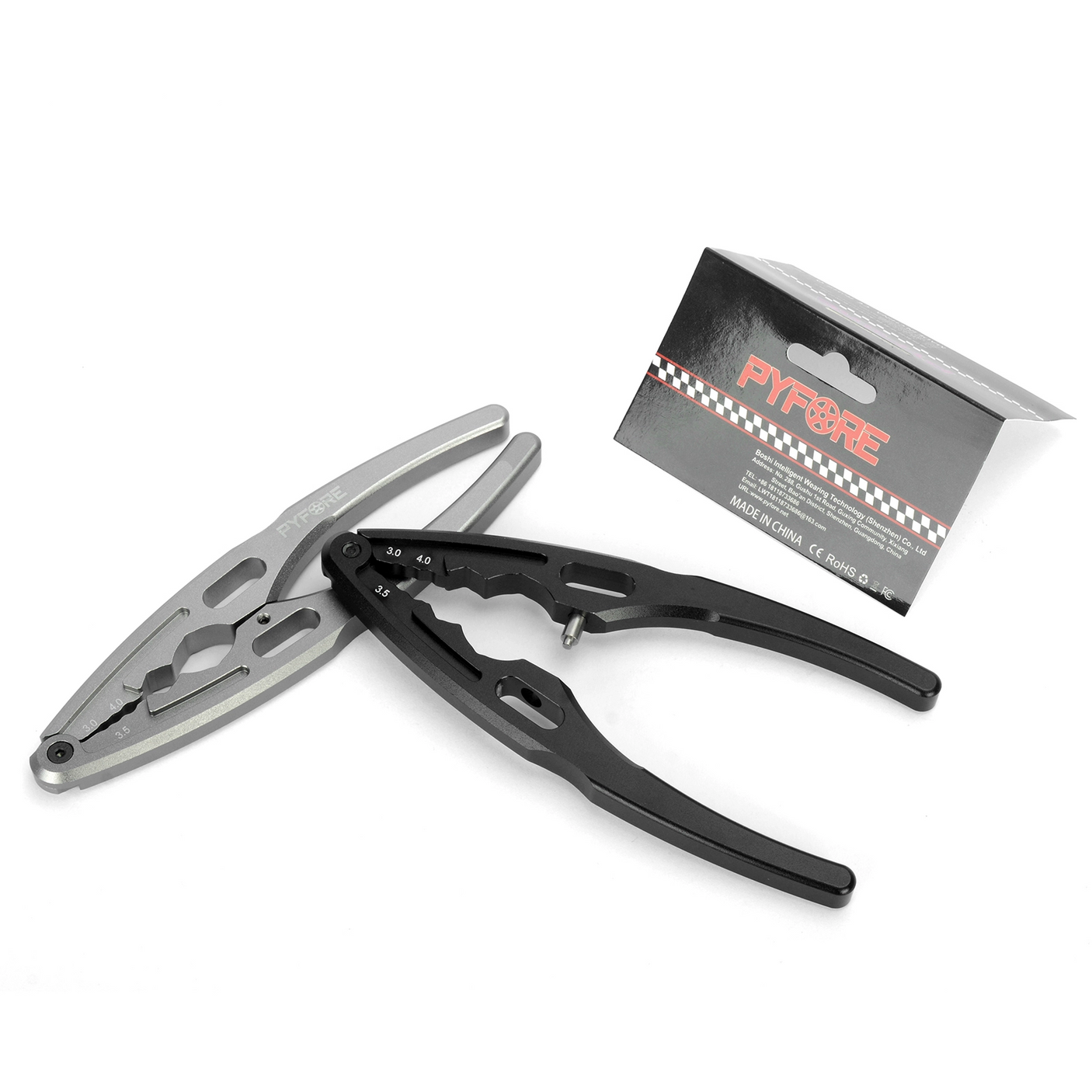 Multifunction Aluminum Alloy Shock Absorber Clamp Pliers for RC Car Shock Absorber Black