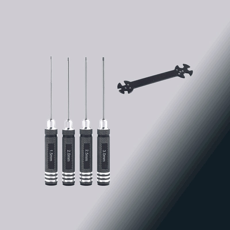 ARRIS High-speed Steel Ultra-hard Special Hexagon Screwdriver Set for (4pcs)