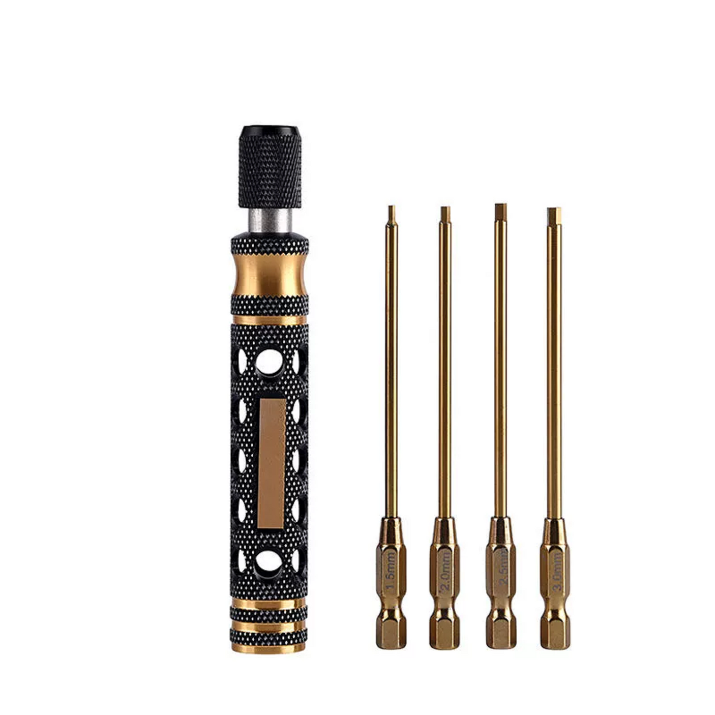 ARRIS Golden Honeycomb Handle 4 In 1 Hex Screwdriver Set 1.5-3.0MM