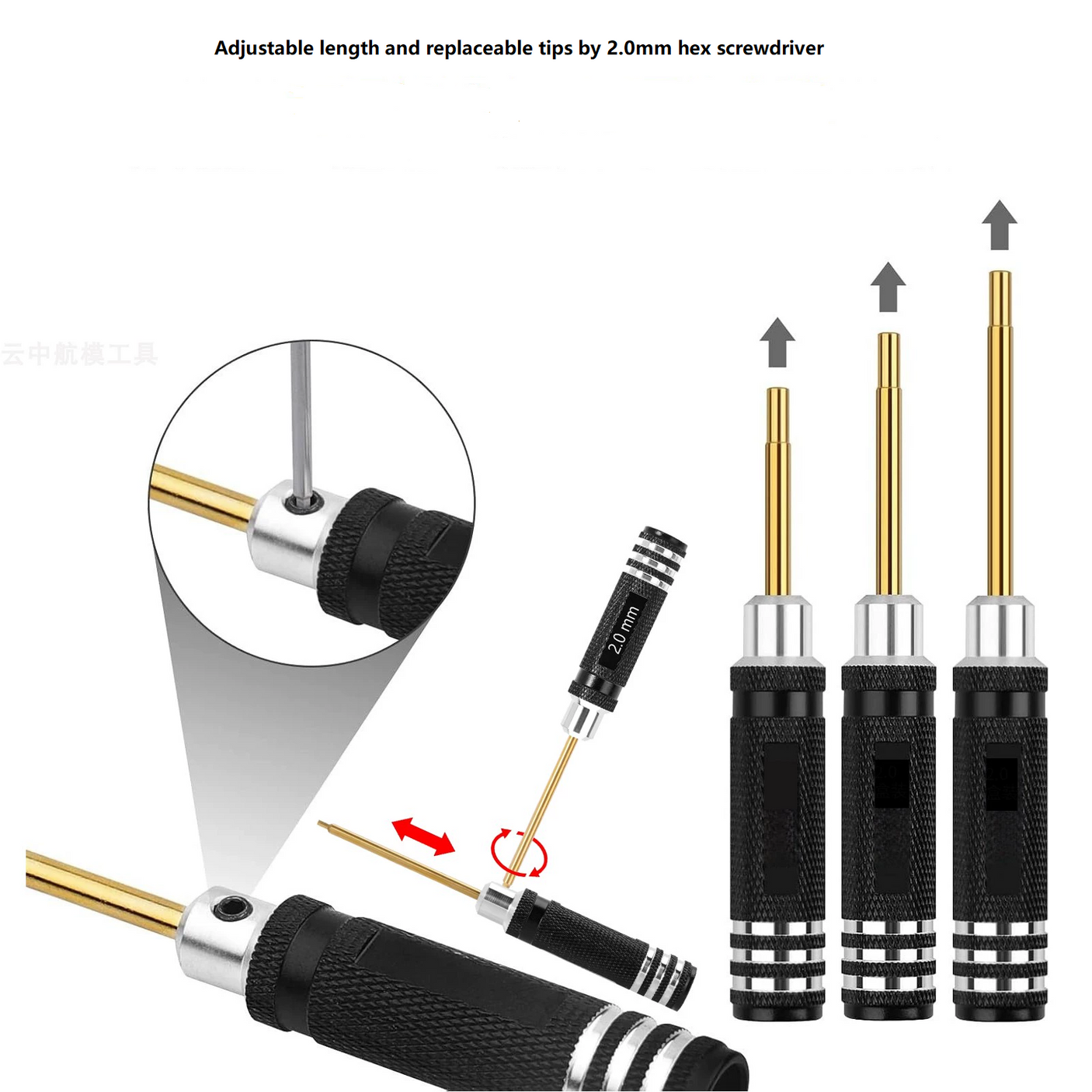 Hexagonal Sleeve Screwdriver Set (7pcs)