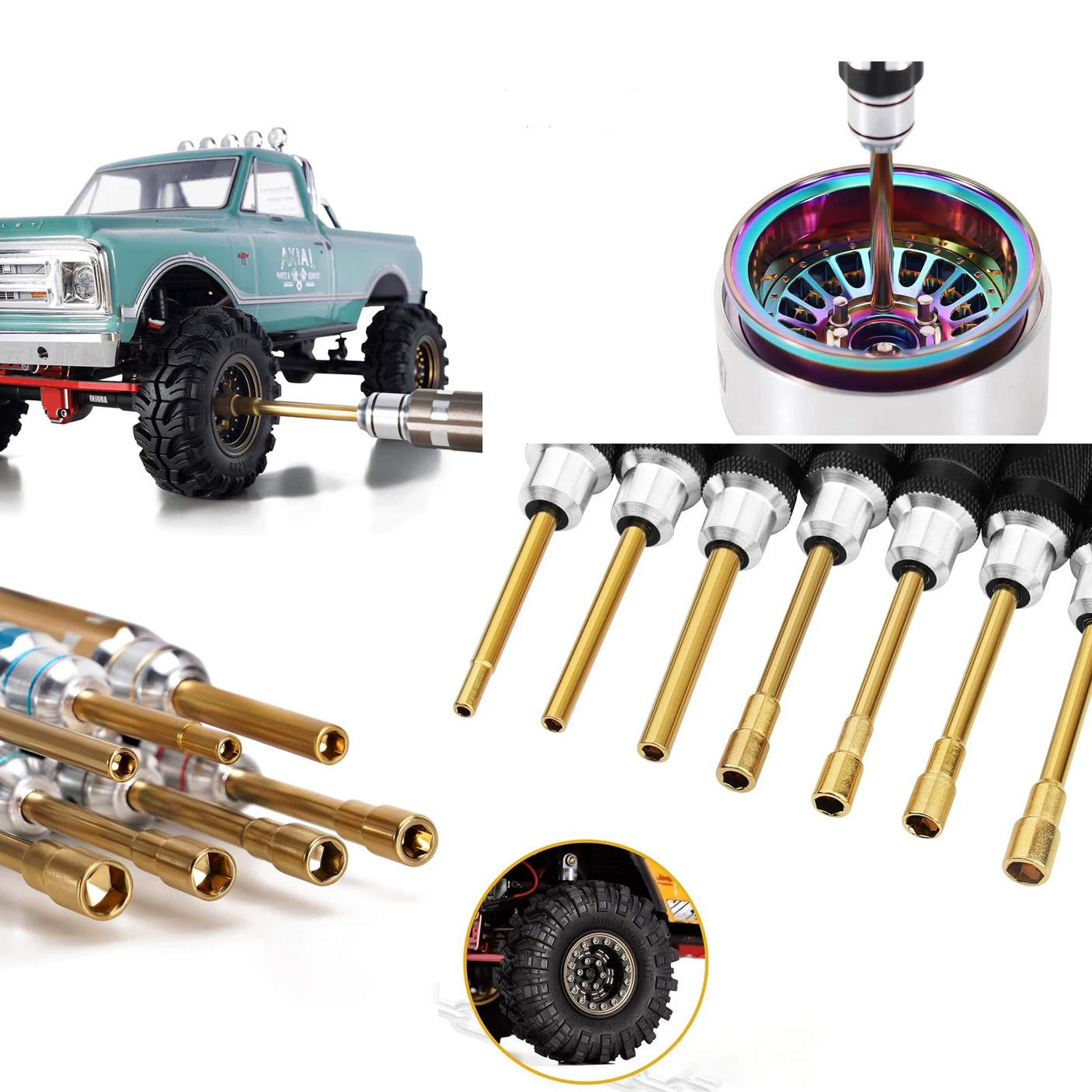 Hexagonal Sleeve Screwdriver Set (7pcs)