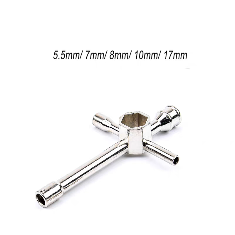 RC Tool Cross Socket Hexagonal Socket Wrench for RC Crawler Drift Car
