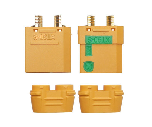 Amass XT90-S Anti-Spark Connectors (One Pair)