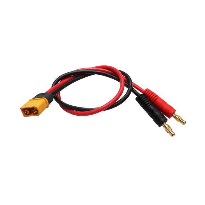 ARRIS Charger Leads XT60 Male Connector to 4mm Banana Plug (30cm / 14AWG) HA7083