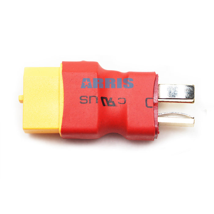 ARRIS XT60 Female Connector to T Plug Male Adapter (No Wires) HA7048