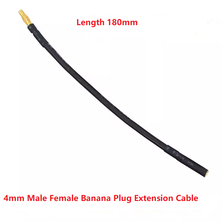 ARRIS 12AWG 4MM 6.5MM Male Female Banana Plug Motor ESC Extension Cable 180MM