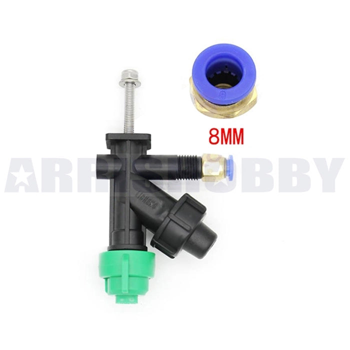 Screw Type High-pressure Spray Nozzle for Agricultural Spray Drone 8mm Outlet Pipe 015 Nozzle (Fan Shape)