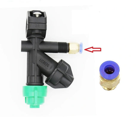 Quick Release Nozzle Adaptor for 6MM Water Pipe