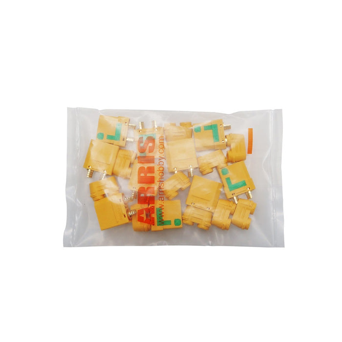 Amass XT90-S Anti-Spark Male Female Connector for Battery, ESC and Charger Lead (5 Pairs)