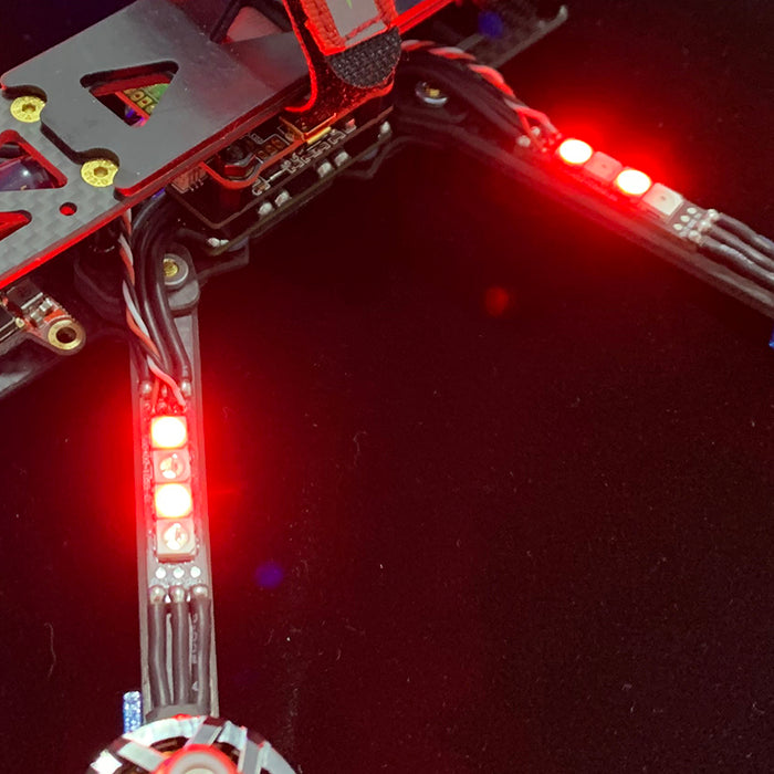 4pcs Arris 5V DIY Programmable LED Lights Combo with 30AWG Silicone Cable