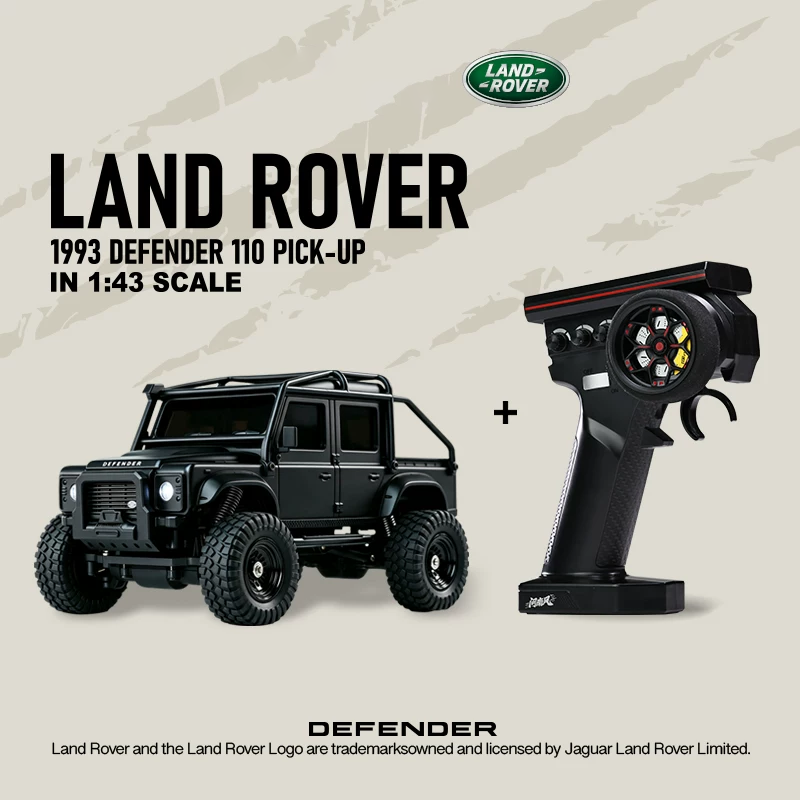 Wen Nan Feng Officially Licensed 1:43 Land Rover 110 Full-Proportional RC Crawler Car RTR