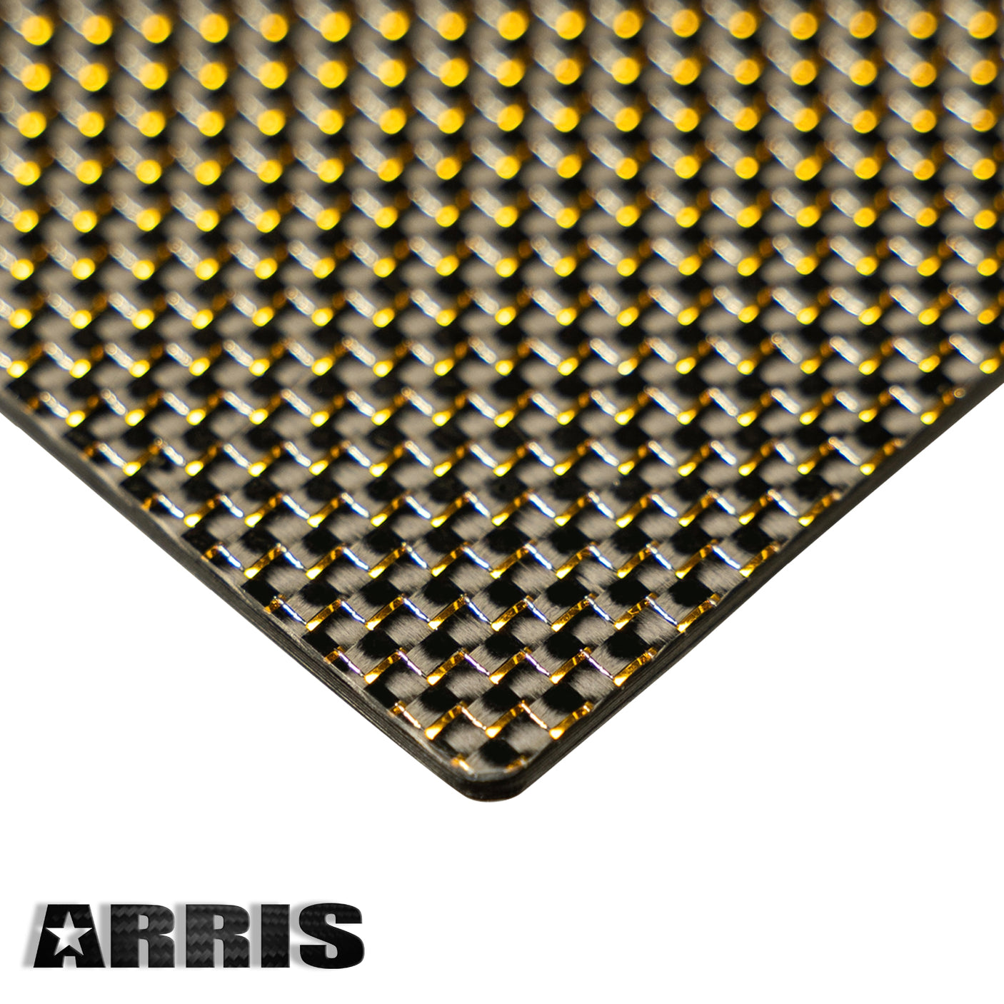ARRIS 100x250mm 1-6mm Thickness Metallic Red/Blue/Yellow Colored 3K Carbon Fiber Sheet