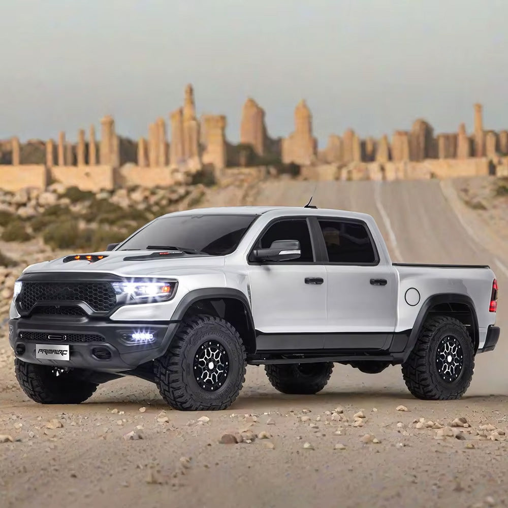 Traction Hobby RAM 1500 1/8 Licensed RC Trail Truck – Brushless FOC, IFS, Selectable AWD & Dual Diff Lock