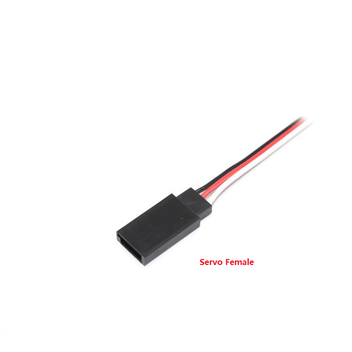 20CM 30 Core FUTABA ESC Servo Extension Wire Single Female Connector Anti-reverse Insertion for RC Airplane