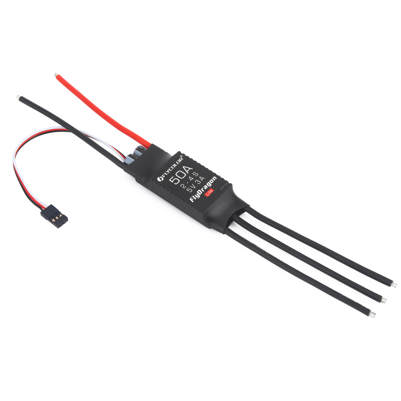 FLYCOLOR FlyDragon Lite  2-4S 50A  Brushless ESC With 5V 3A BEC for RC Airplane