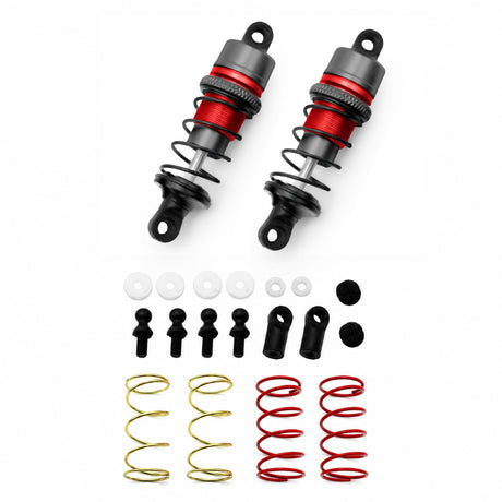 67mm Aluminum Oil-Filled Shock Absorbers for 1/10 RC Touring & Drift Cars (2PCS)