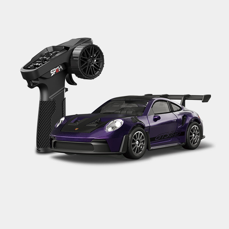 HStar D43-01Q 1:43 911 4WD Alloy Drift RC Car RTR with Gyro LED Lights