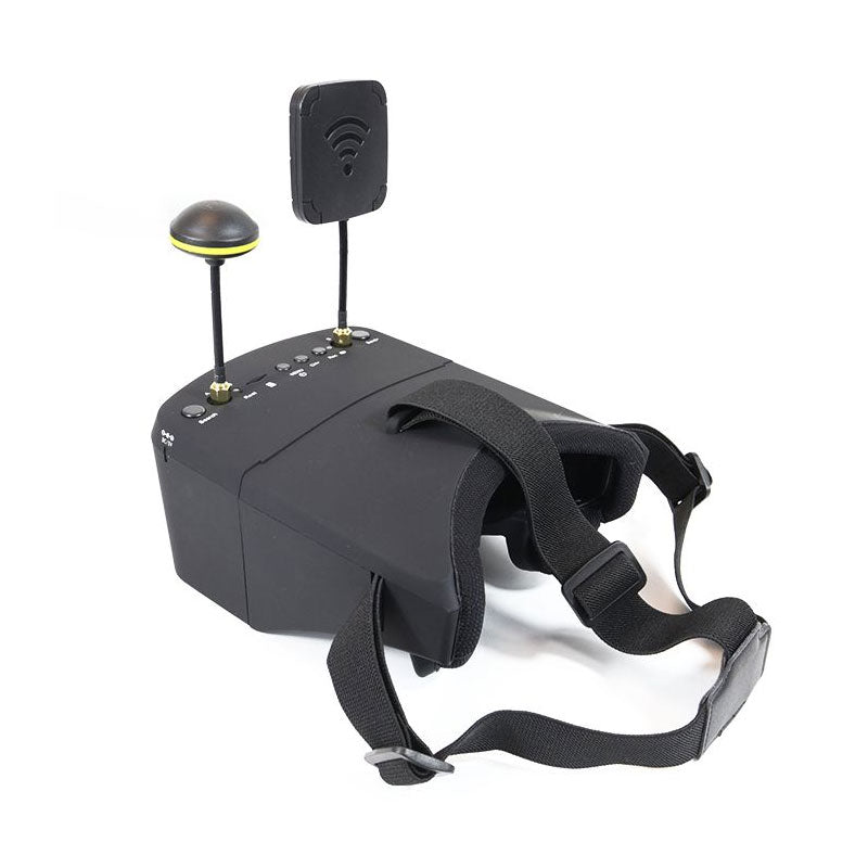 ARRIS EV800D 5Inch 5.8G HD DVR 800 x 480 FPV Goggles w Receiver Built in Battery