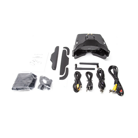 Skyzone Cobra X V2 1280x720 5.8Ghz 48CH RapidMix Receiver FPV Goggles With Head Tracker DVR