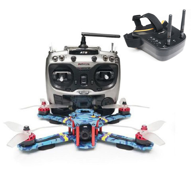 ARRIS C250 V2 250mm FPV Racing Drone RTF w/ Radiolink AT9S Pro and VR-009 Goggles