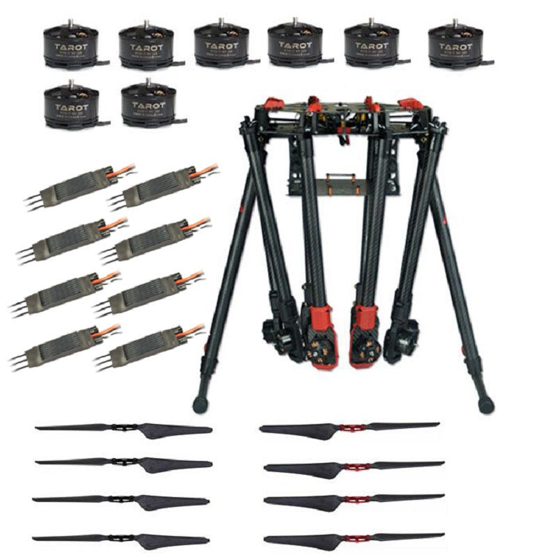 Tarot X8 Pro 8 Axis Multicopter TL8X000-PRO Super Combo for Aerial Photography (Unassembled)