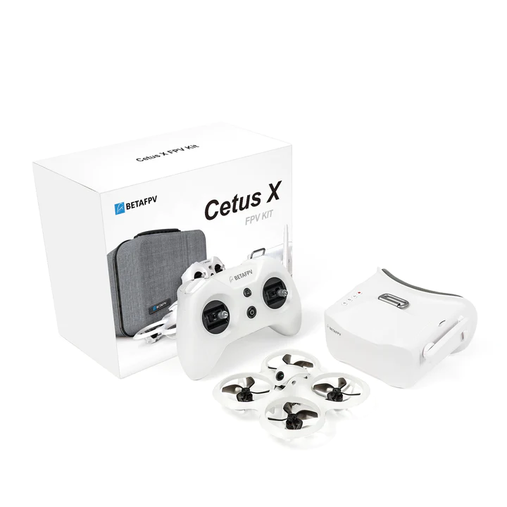 BetaFPV ELRS/Frsky D8 Cetus X 2S FPV Drone Kit with LiteRadio 3 Radio VR03 Goggles