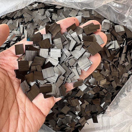 2.2LB Chopped Carbon Fiber Strip Carbon Fiber Flakes 5mm 10mm 15mm 20mm
