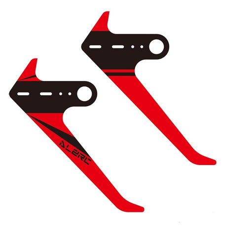 ALZRC Devil 380 FAST Carbon Fiber Vertical Stabilizer Color Sticker Red D380F36S-R