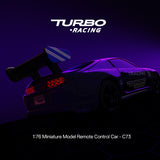 Turbo Racing C73 1:76  2.4G Sports Mini RWD RC Racing Car RTR - Purple