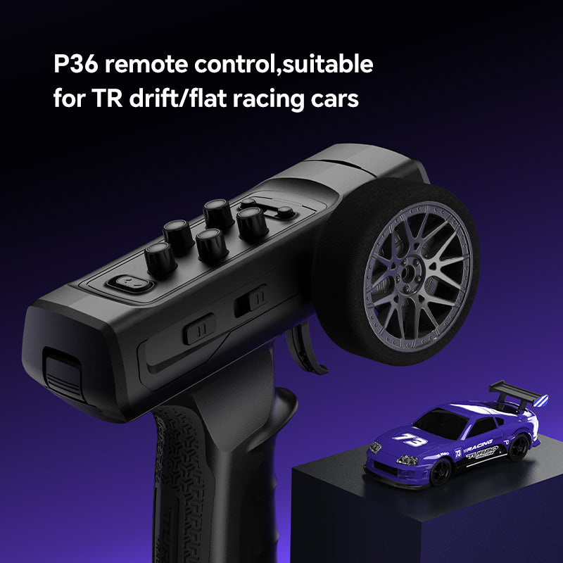Turbo Racing C73 1:76  2.4G Sports Mini RWD RC Racing Car RTR - Purple