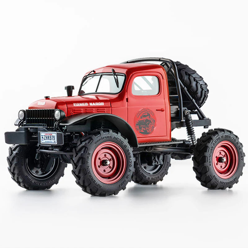 FMS LEMUR FCX24 1/24スケール 4WD RTR 赤 FMS 1/24 FCX24 Lemur RTR | Realistic Scale RC Car Adventure