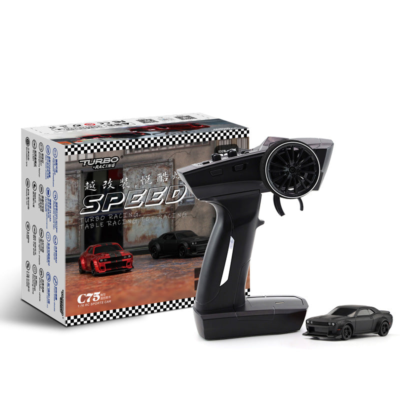 Turbo Racing C75 1:76 RC Racing Car Full Proportional Remote