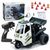 Dodo S810 1/16 2.4G RC Tricycle Motorcycle with LED Light and Steam Spray