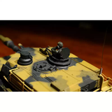 Heng Long 3816 1/24 M1A2 Abrams Desert RC Tank RTR