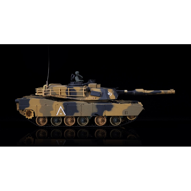 Heng Long 3816 1/24 M1A2 Abrams Desert RC Tank RTR