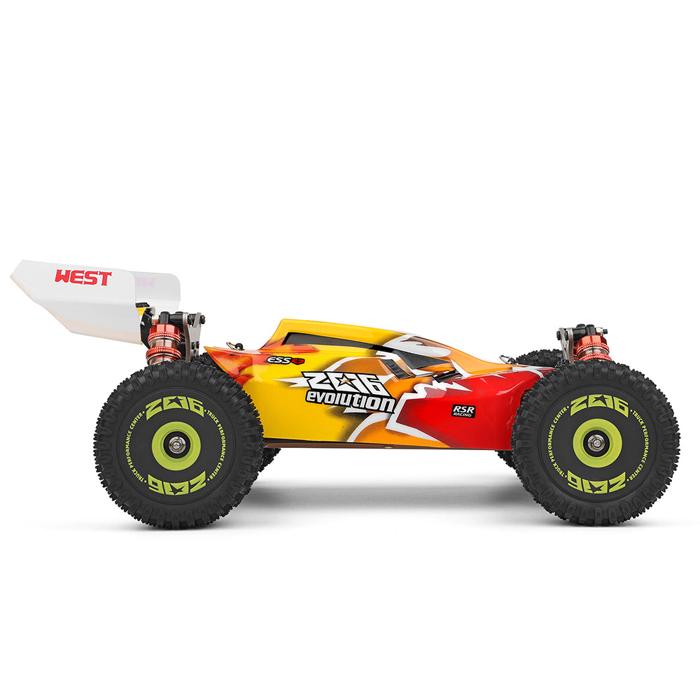 WLtoys 144010 1:14 RC Car 75KM/H High Speed Brushless Drift Racing Car 4WD Off-Road Buggy RTR