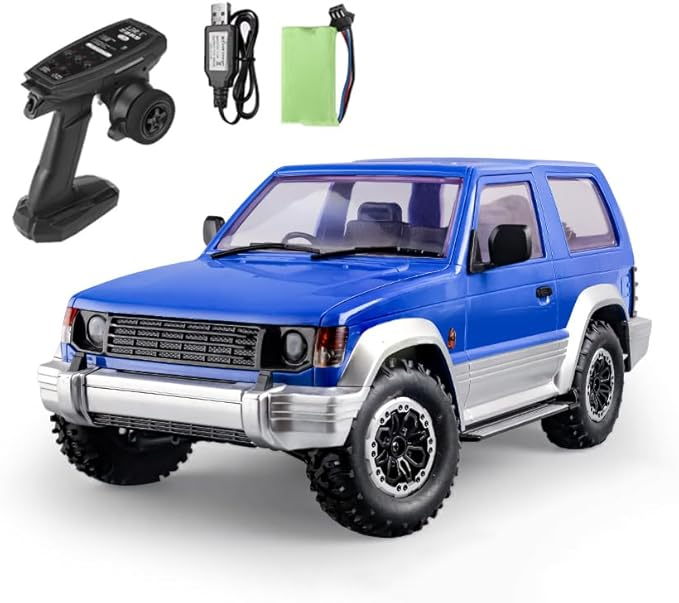 LDRC 1297 RTR Pajero 1/14 4WD LED Light Off-Road RC Car Truck Climbing Rock Crawler