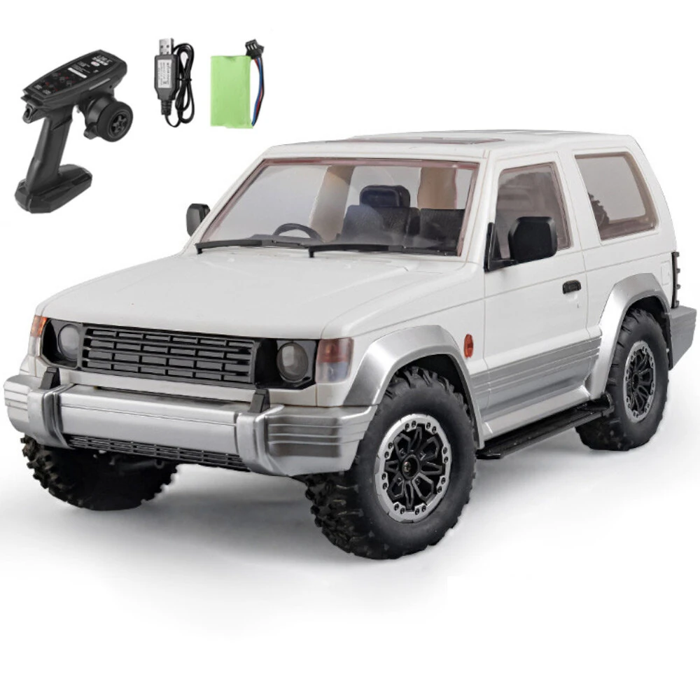 LDRC 1297 RTR Pajero 1/14 4WD LED Light Off-Road RC Car Truck Climbing Rock Crawler